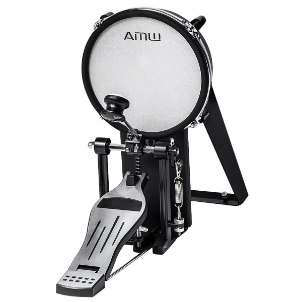 AMW ED8 Pro Tri Zone Bateria Eletrônica PADs Mesh Dual Zone Pratos Dual + Choke Condução Tri zone e Modulo Novo
