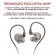 AMW PM100 Monitor de Palco In Ear Hi End Digital UHF Estéreo + Brinde