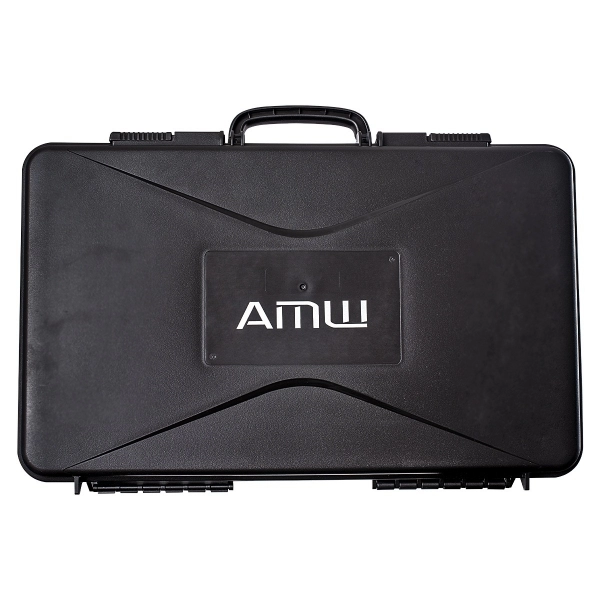 AMW AU6000 v2 Microfone sem fio Rack 4 canais Digital + Estojo