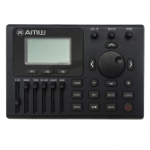 (USADO) AMW ED11 Pro Bateria Eletrônica All Mesh Dual Real Hi Hat Condução Tri zone Pratos Dual