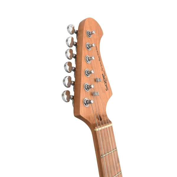 AMW SETL550 Guitarra Telecaster Clear Black Ponte Wilkinson by SQ Guitars
