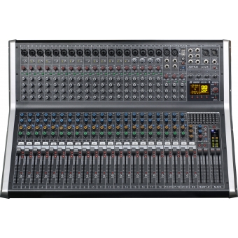 AMW AX24 v2 Mesa de Som 24 Canais Processador de Efeitos Hi End USB Compressor 100mm