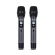 AMW BM5000 Microfone sem Fio 4 Canais UHF Digital de Mão + Auricular
