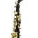 Amw Custom ALS61 Saxofone Alto Corpo Preto com Tubo interno Dourado e Chaves Laqueadas