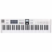(USADO) Arturia Keylab Essential 61 White Teclado Controlador Midi USB 61 Teclas