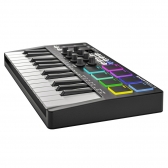 AMW Smartkey 25 Black Teclado Controlador Midi USB Teclas 8 PADs Knobs