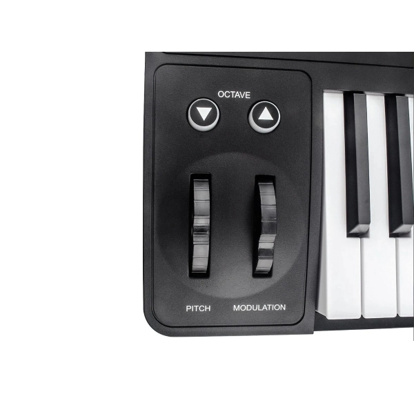 AMW A49 Teclado Controlador Midi USB 49 Teclas