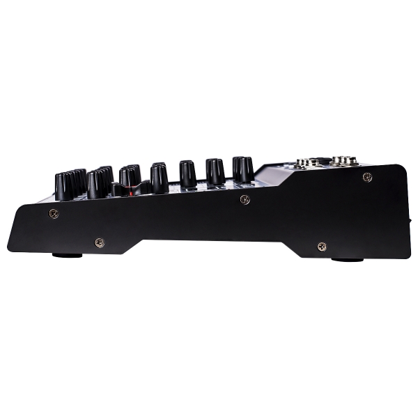 (USADO) AMW SM4 v2 Mesa de Som 4 Canais com Efeitos DSP Bluetooth e USB Interface