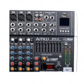 (USADO) AMW M16 Fx v3 Mesa de Som 16 Canais com EFX BT Player Sub Out e Interface !