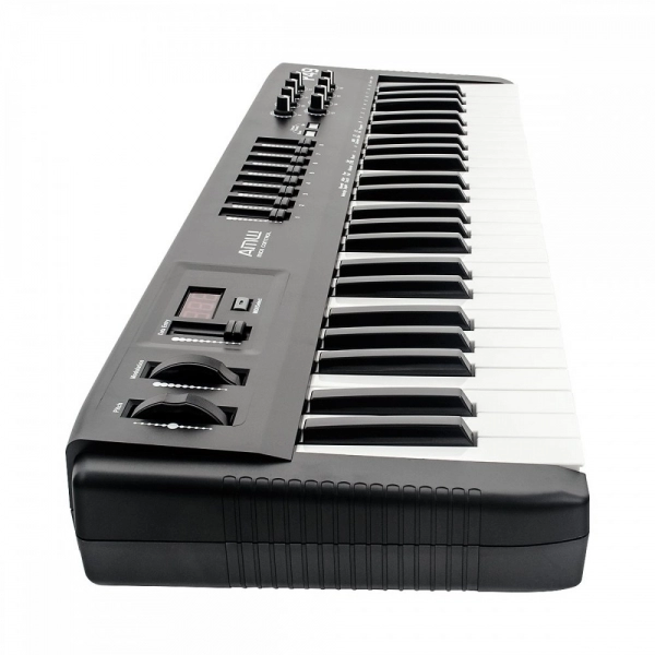 AMW P49 Teclado Controlador Midi USB 49 Teclas Knobs Botões etc