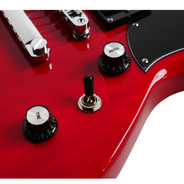 AMW SESG450 Red Guitarra SG Mogno HH Alnico by SQ Guitars