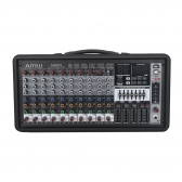 AMW Tank 12 Mesa de Som Ativa 12 Canais Efx Premium USB 600W RMS