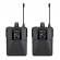 AMW BU200 Kit Microfone Sem Fio Duplo Bodypack Auricular UHF Digital 2B 2A