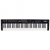 (USADO) AMW P61X Teclado Black Controlador Midi USB com 61 Teclas PADs Faders e Knobs