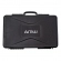 (USADO) AMW AU7000 Microfone Sem Fio Profissional 4 Canais Digital UHF Multibanda WR488Q