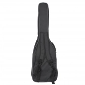 AMW SEIB550 Stratocaster Clear Black HSH Guitarra Ponte Top by SQ Guitars