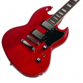 AMW SESG450 Red Guitarra SG Mogno HH Alnico by SQ Guitars