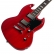 AMW SESG450 Red Guitarra SG Mogno HH Alnico by SQ Guitars