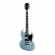 AMW SESG450 Frost Blue Guitarra SG Mogno HH Alnico by SQ Guitars