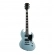 AMW SESG450 Frost Blue Guitarra SG Mogno HH Alnico by SQ Guitars