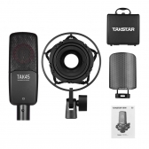 TAKSTAR TAK45 Microfone Condensador Profissional de Diafragma Largo