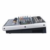 (USADO) AMW M10 Fx v3 Mesa de Som 10 Canais com EFX BT Player Sub Out e Interface!