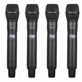 AMW AU7000 Microfone Sem Fio Profissional 4 Canais Digital UHF Multibanda