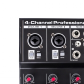 Amw Cm4 Pro Mesa De Som 4 Canais 99 Efeitos Usb Bt Interface
