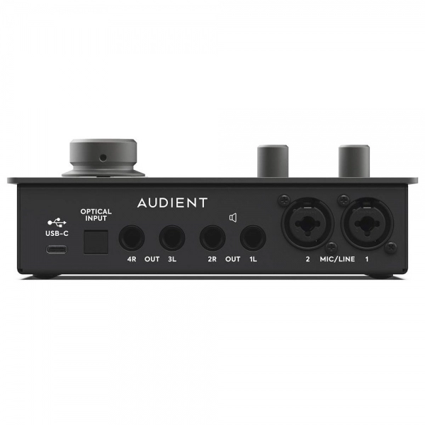 Audient Id14 mkii Interface De Áudio USB Type C com 2 Pre Amps Hi End 10x6 e ADAT Digital