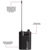 AMW PM100 Monitor de Palco In Ear Hi End Digital UHF Estéreo + Brinde