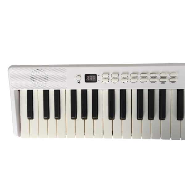 AMW PC1 White Piano Digital Dobravel 128 Timbres + Acessórios