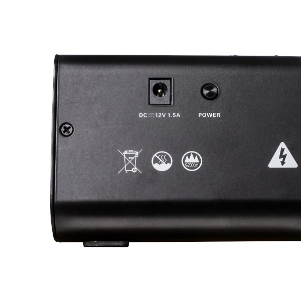 (USADO) AMW MX6 v2 Mesa de Som 6 Canais 4 XLR Bluetooth EFX Bluetooth Interface USB