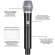 AMW AU4000 v3 Microfone Sem Fio 4 Canais UHF Digital + Case