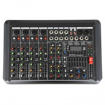 AMW 1202FX Mesa de Som 12 Canais 99 Efx Interface USB 2x2