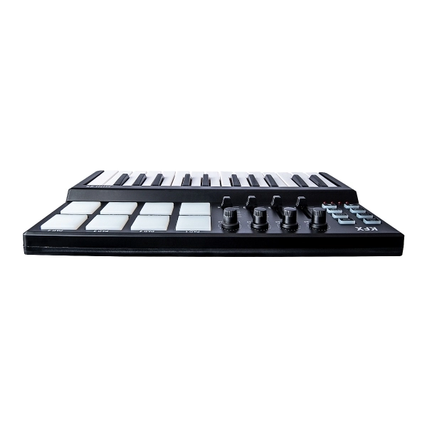 (USADO) KFX Mini 25 RGB Teclado Controlador Midi USB 25 Teclas PADs Knobs