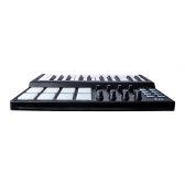 (USADO) KFX Mini 25 RGB Teclado Controlador Midi USB 25 Teclas PADs Knobs