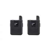 AMW BM5000 Microfone sem Fio 4 Canais UHF Digital de Mão + Auricular