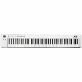 (USADO) Midiplus X8 II White PRO 88 V2  Teclado Controlador Midi 88 Teclas Semi Pesadas