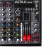 (USADO) AMW MX6 v2 Mesa de Som 6 Canais 4 XLR Bluetooth EFX Bluetooth Interface USB