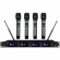 (USADO) AMW AU4000 v2 Microfone Sem Fio 4 Canais UHF Digital + Case