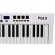 AMW P61X White Teclado Controlador Midi USB com 61 Teclas PADs Faders e Knobs