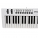AMW P61X White Teclado Controlador Midi USB com 61 Teclas PADs Faders e Knobs
