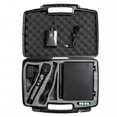 AMW BM200 Microfone Sem Fio de Mão + Bodypack + Lapela 1M 1B 1L