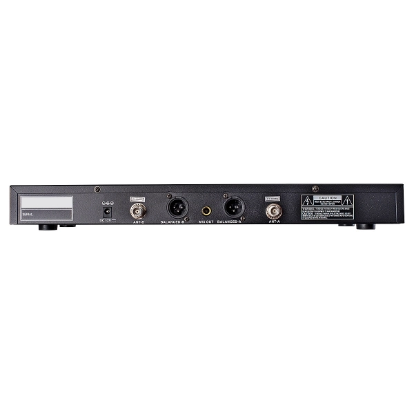 AMW AU600 Microfone sem fio digital UHF Duplo + Case
