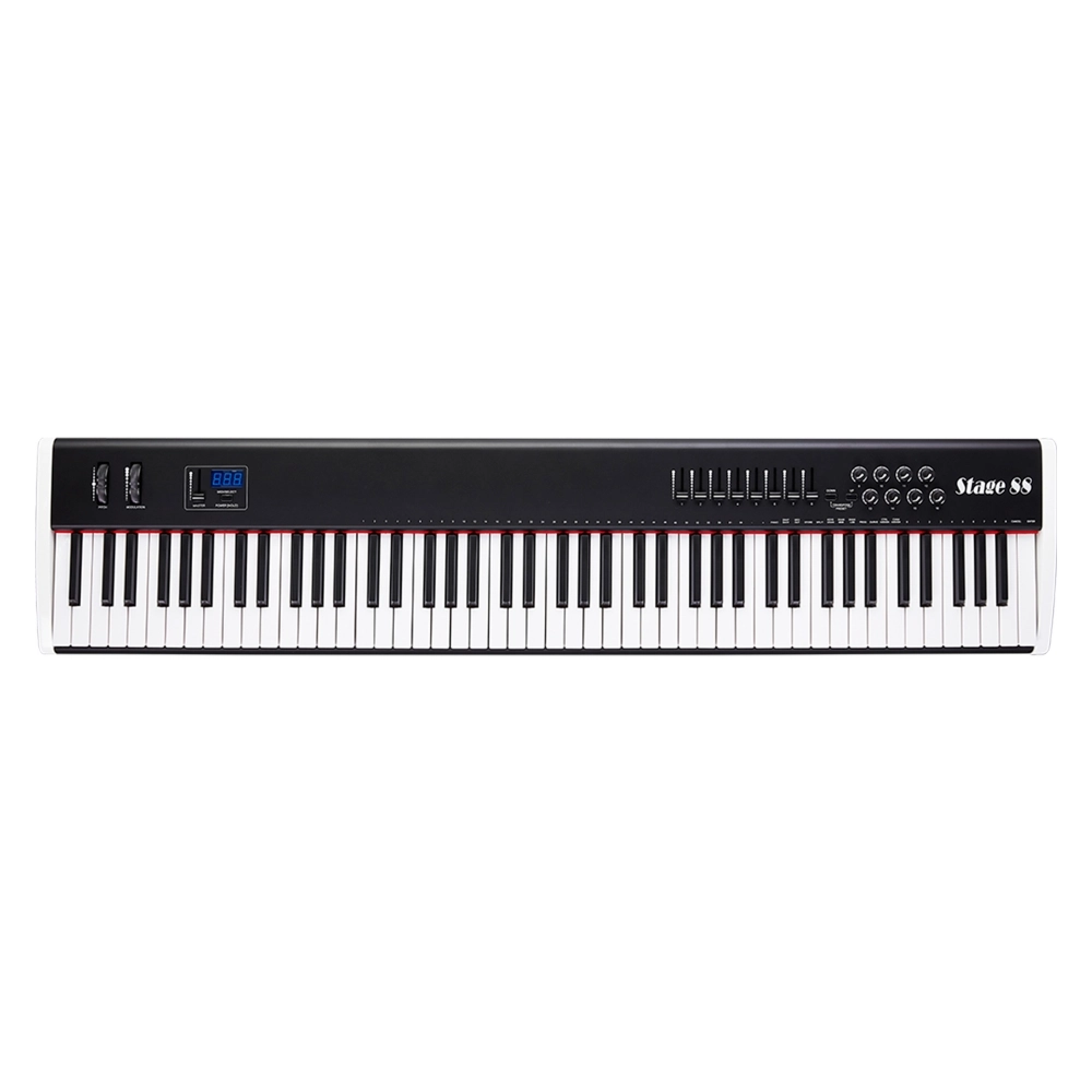 AMW Midiplus Stage 88 Teclado controlador Midi + Synth 88 Teclas