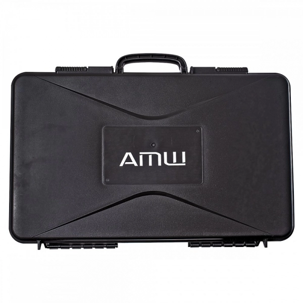 AMW AU600 Microfone sem fio digital UHF Duplo + Case