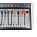 (USADO) AMW AG8 v2 Mesa de Som 8 Canais 99 Efeitos DSP BT Interface USB e Faders de 100mm