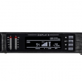(USADO) AMW AU400 v2 Microfone sem fio Duplo de Mão Digital UHF Rack