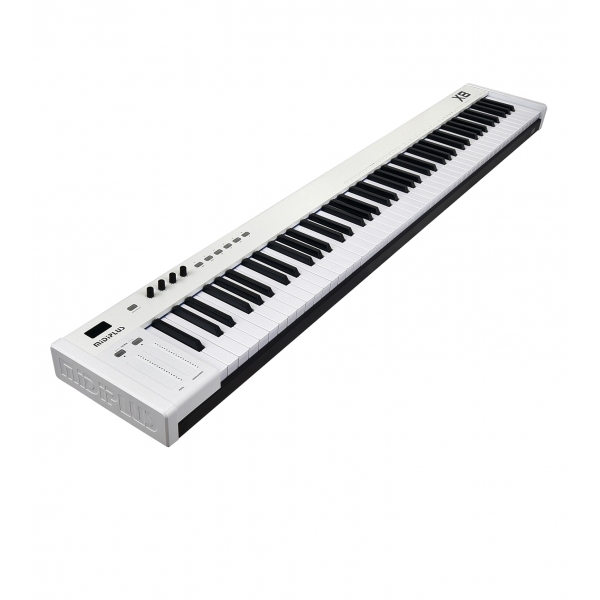 (USADO) Midiplus X8 II White PRO 88 V2  Teclado Controlador Midi 88 Teclas Semi Pesadas
