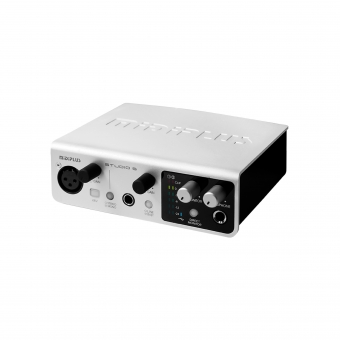 Midiplus Studio S Interface de Audio Profissional Prata